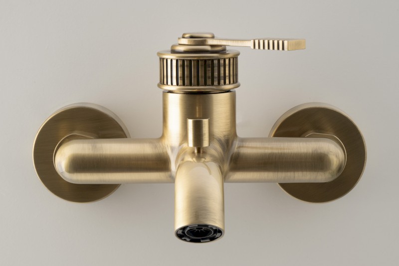 VERSI nástěnná vanová baterie, bronz RV010/18