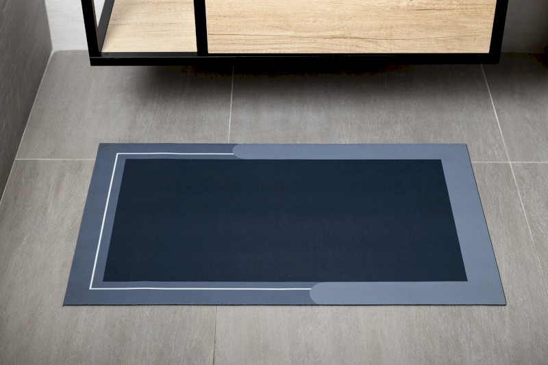 Koupelnová předložka 60x120cm, absorpční, modrá PCD012V