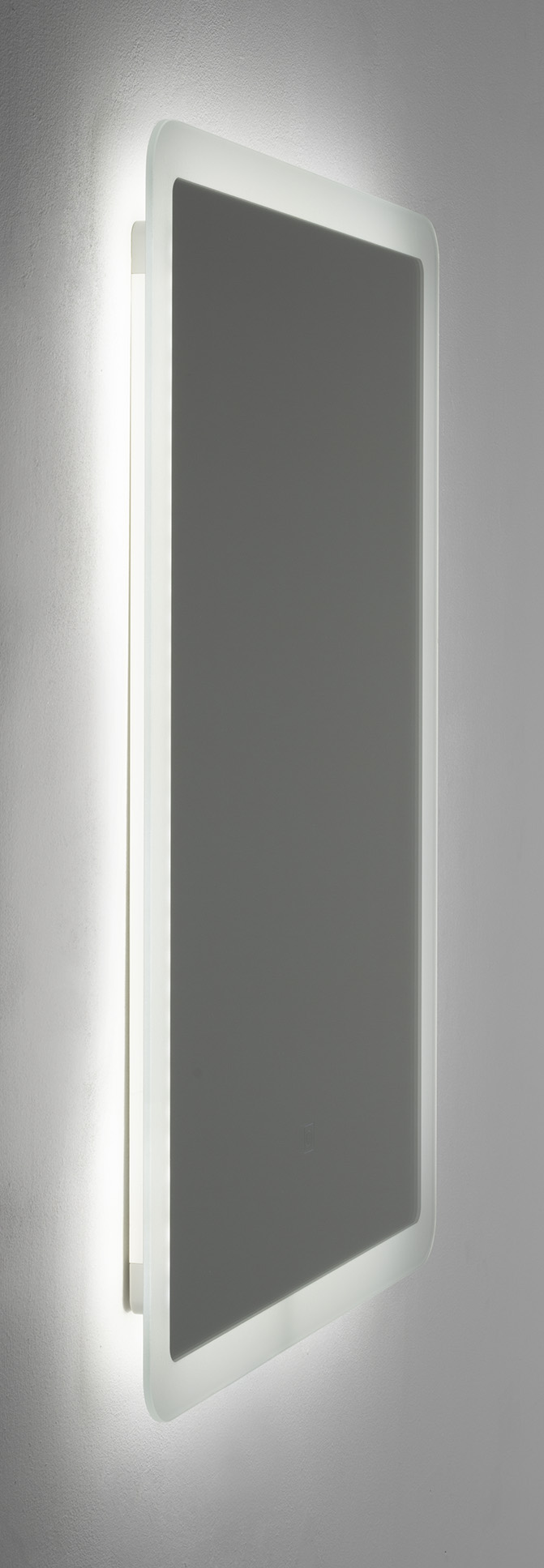 FAGO zrcadlo s LED osvětlením 50x70cm, dotykový senzor, stmívatelné FA050