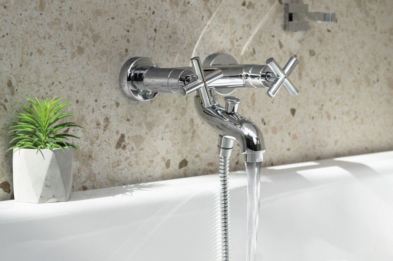 AXIA nástěnná vanová baterie, chrom 581