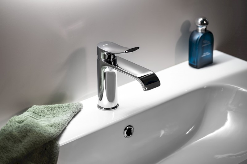 SUGA stojánková umyvadlová baterie, chrom TJ002