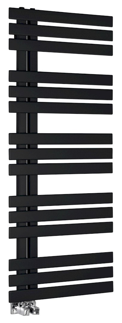 SILVANA otopné těleso 500x1236mm, černá mat IR154B