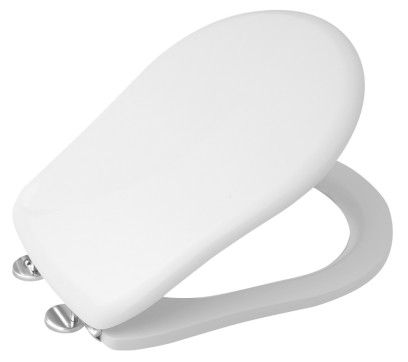 RETRO WC sedátko, bílá/chrom 109001N