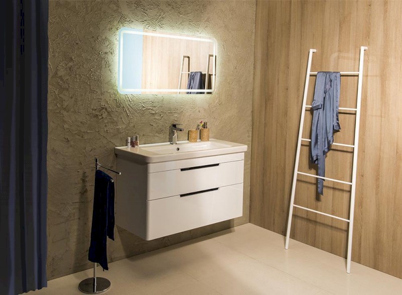 NYX zrcadlo s LED osvětlením 100x50cm NY100