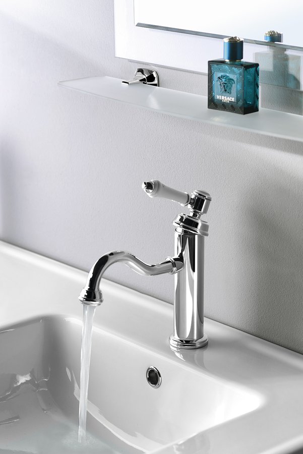 VIENNA stojánková umyvadlová baterie s výpustí, chrom VO002