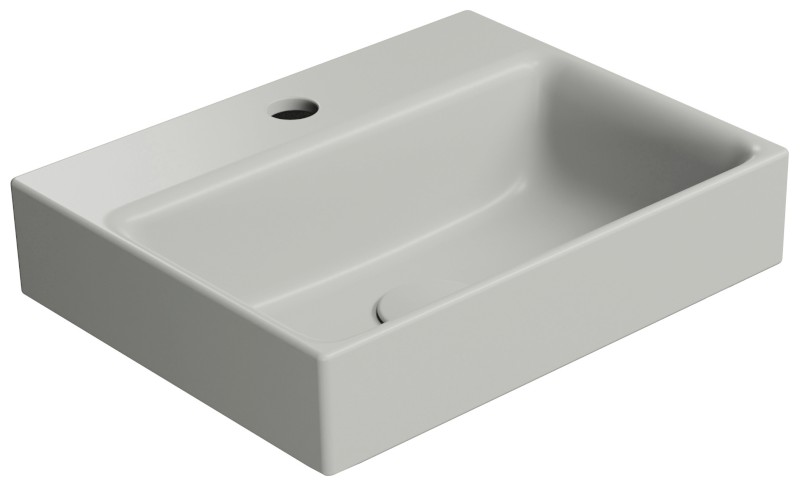 NUBES keramické umývátko 40x32cm, cenere mat 9684117