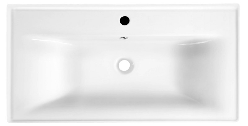 SAVA 90 keramické umyvadlo nábytkové 90x46cm, bílá 2090