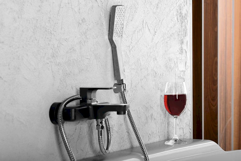 Ruční sprcha se samočistícím systémem, 240mm, ABS/chrom 1204-30