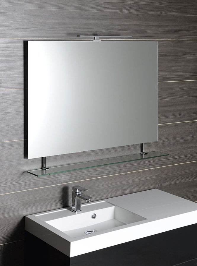 WEGA zrcadlo s policí 90x80cm 60092-9