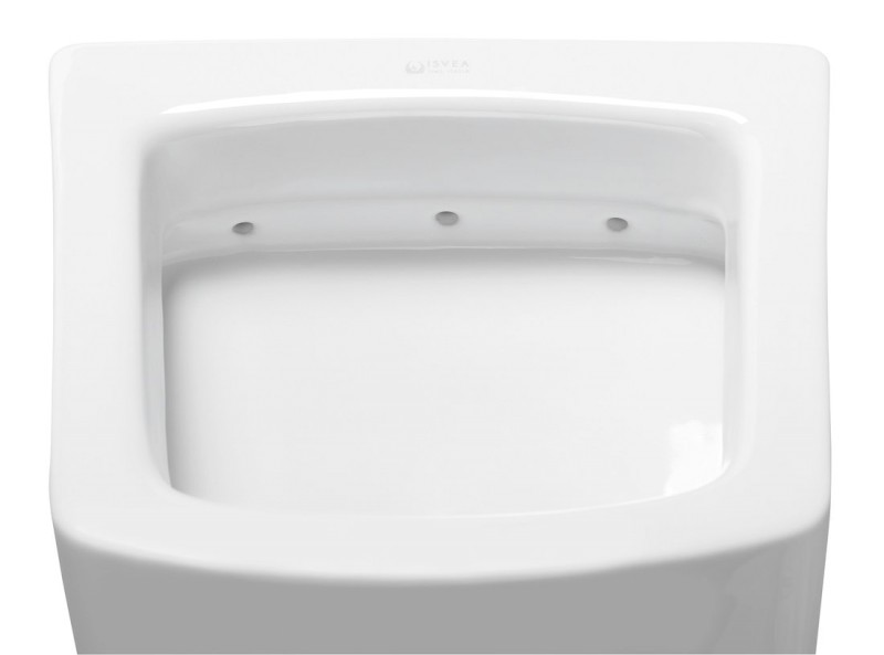 PURITY urinál se zakrytým přívodem vody, 38x53,5cm 10PL92002