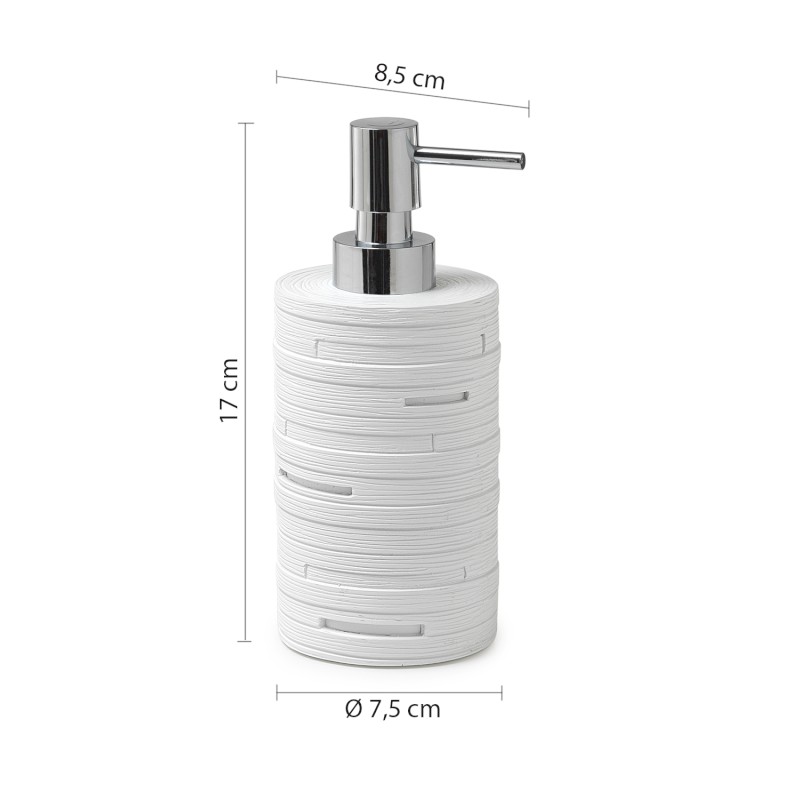 HELEN dávkovač mýdla na postavení, bílá HE8002