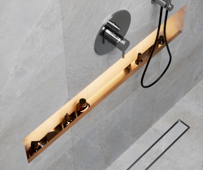 NIX nerezová sprchová kapsa, 60cm 72441