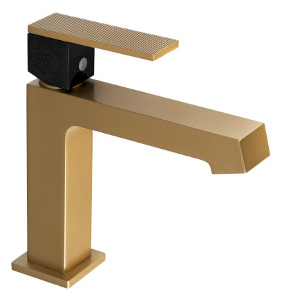 KRONY stojánková umyvadlová baterie, zlato mat GJ002GB