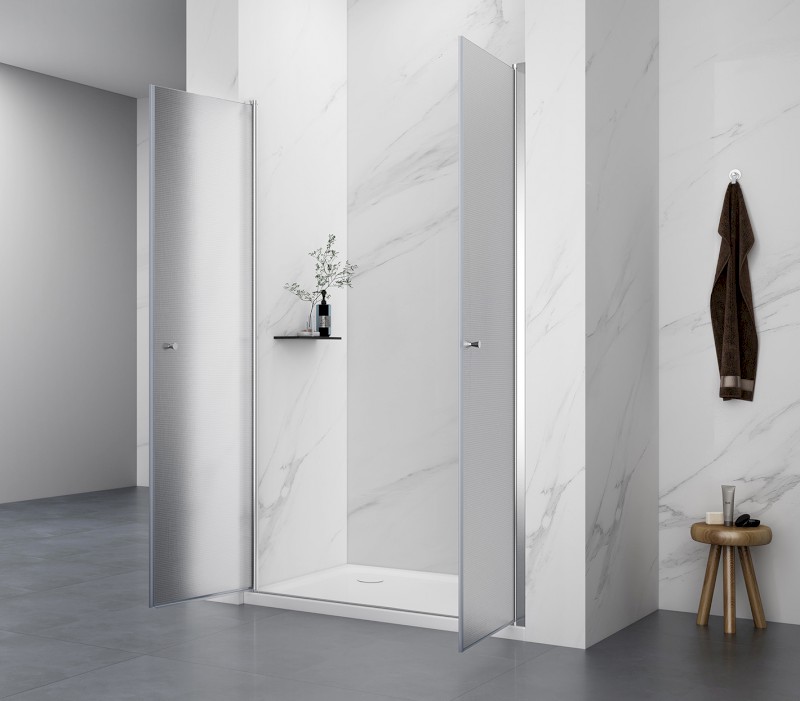 PILOT otočné sprchové dveře dvojkřídlé 900mm PT092