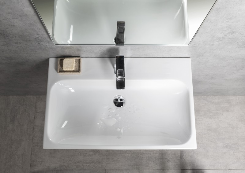 TORIDI keramické umyvadlo 76x46,5cm, bílá TU0226