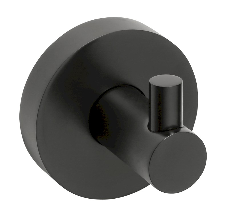 XR205B (29916) X-ROUND BLACK háček, černá mat XR205B