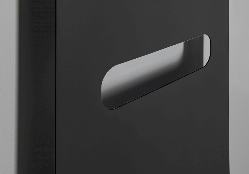 TABELLA OPEN otopné těleso 590x1490 mm, černá mat MI1457