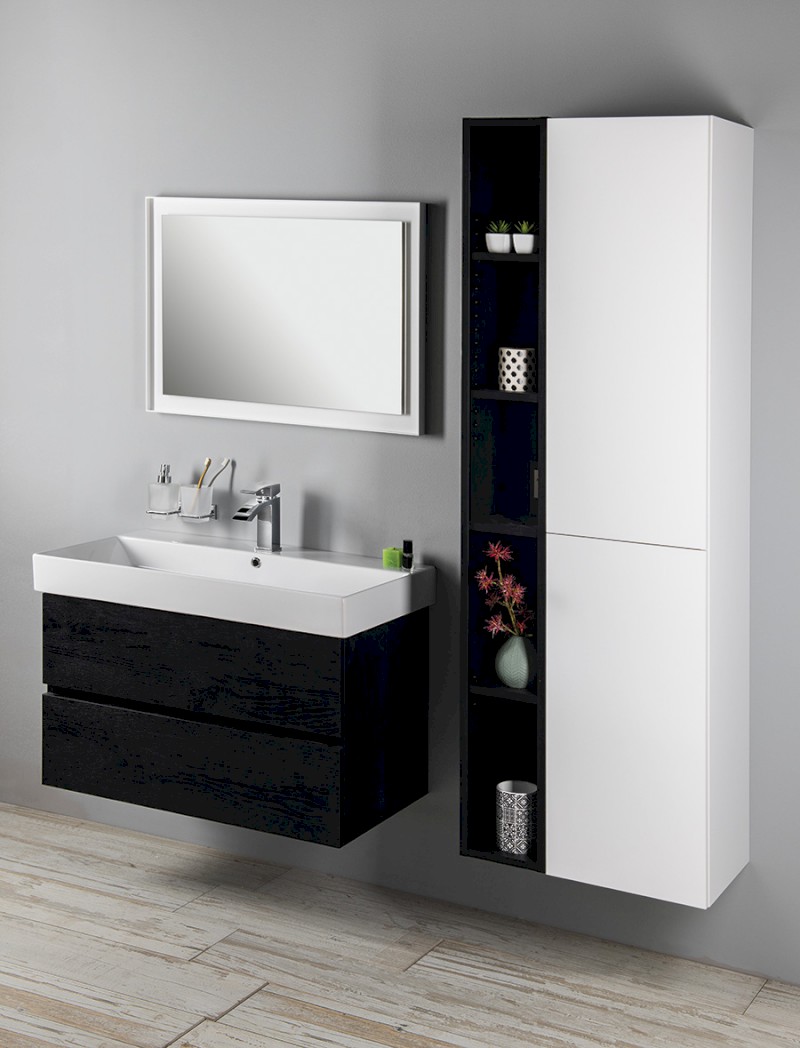 FLUT zrcadlo s LED podsvícením 60x80cm, bílá FT060