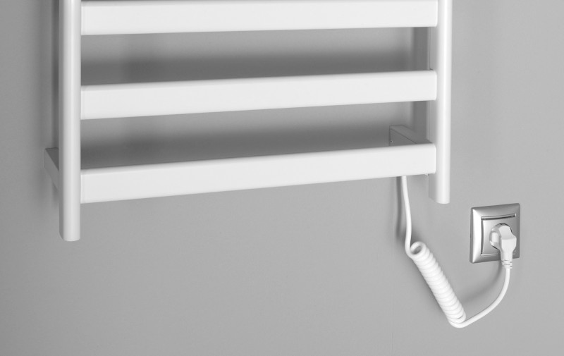 ELIAS elektrický sušák ručníků 490x730x110 mm, 105 W, bílá mat EB540