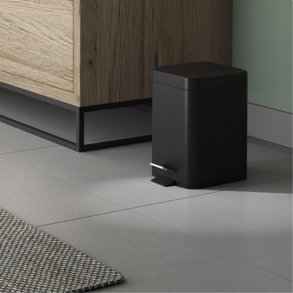 ARGENTA odpadkový koš 3l, Soft Close, černá mat 220914