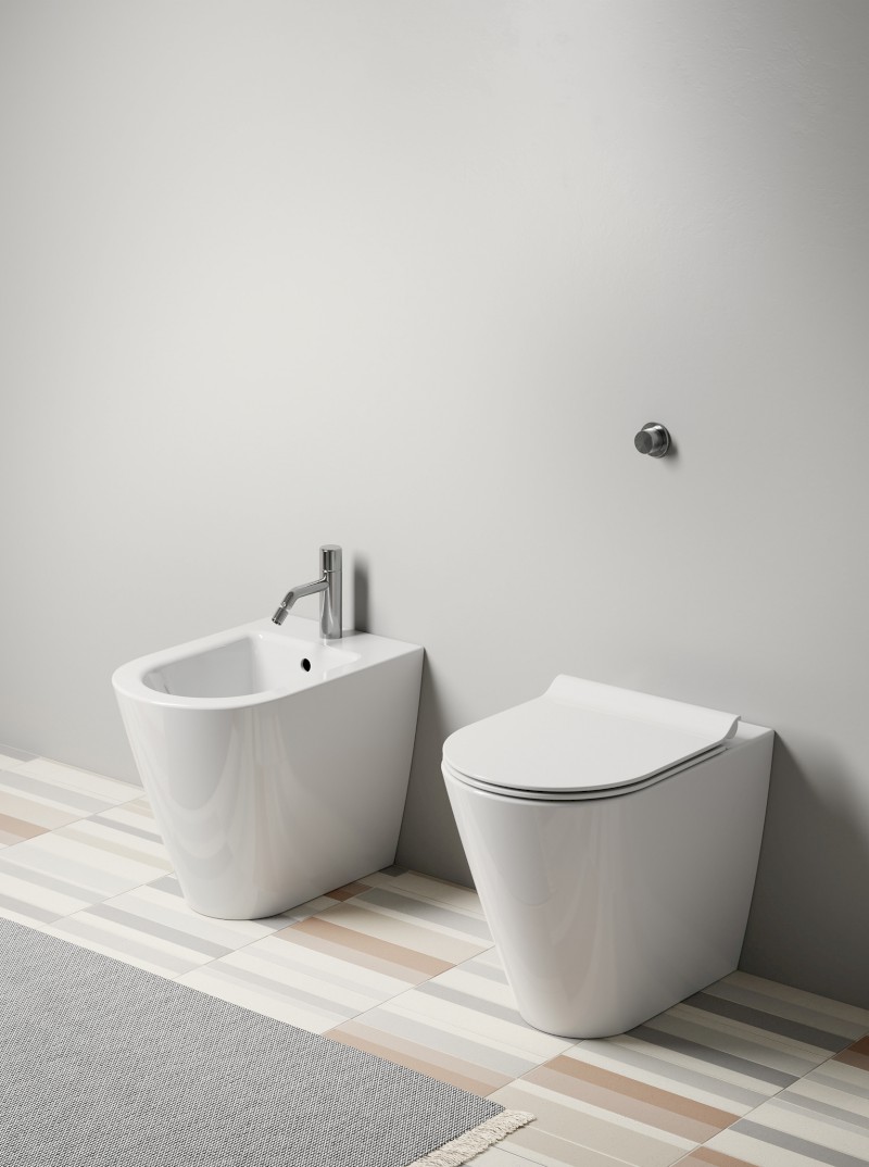 KUBE X bidet stojící, 36x55cm, bílá ExtraGlaze 9462111