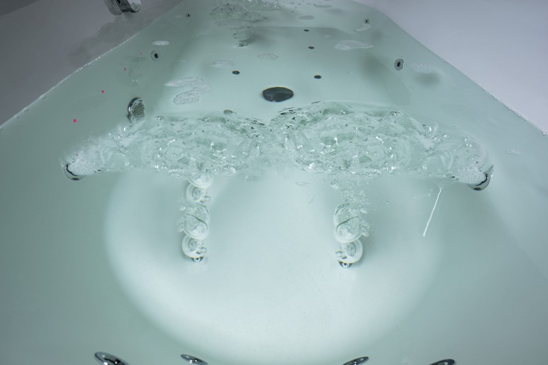 INFINITY HM systém HYDRO AIR, elektronické ovládání, černá mat MHAB