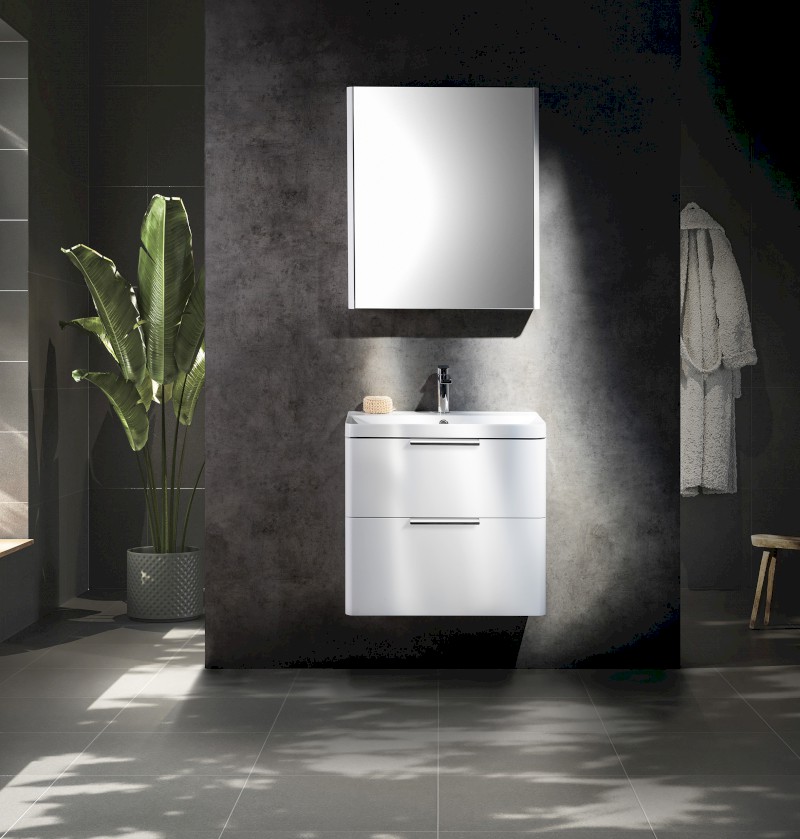 DENEB galerka 50x70x18cm, bílá mat DN050