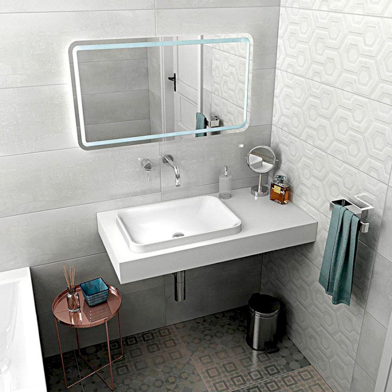 TAILOR rockstone deska 180x50 cm, provedení límce L TR180L