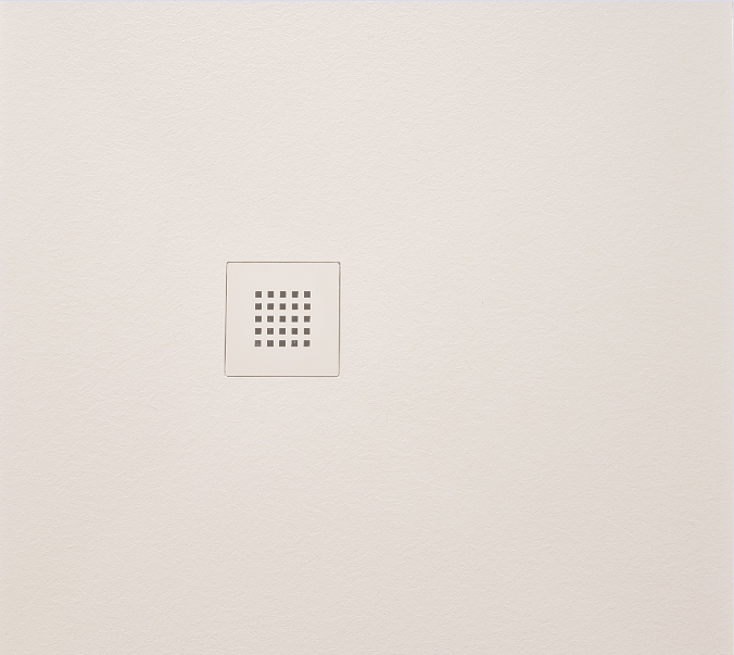 MITIA sprchová vanička z litého mramoru, obdélník 120x90cm, světle šedá PMSS12090