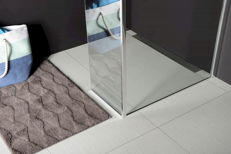 MODULAR SHOWER pevný panel k instalaci na stěnu modulu MS2, 1000 mm, pravý MS2B-100R