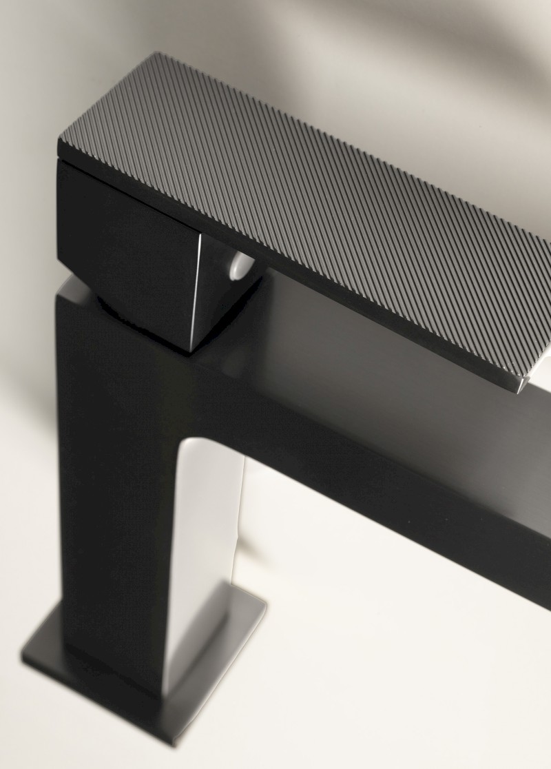 KRONY stojánková umyvadlová baterie, gun metal GJ002GM