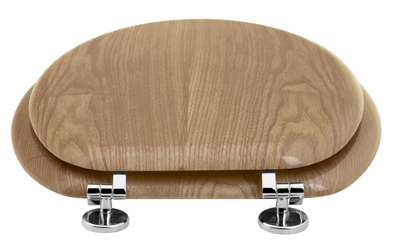 AQUALINE WC sedátko, dub 1705-10