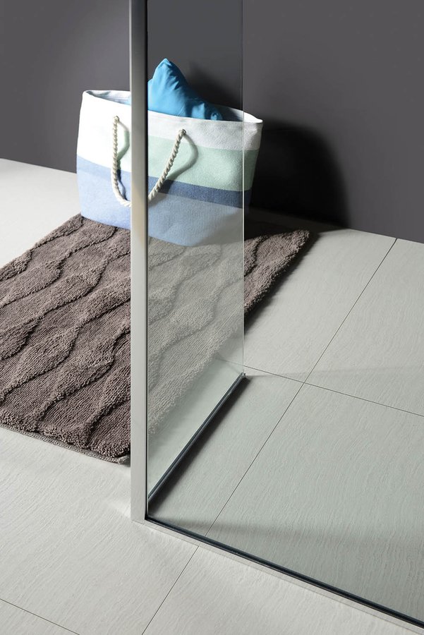 MODULAR SHOWER pevný panel k instalaci na stěnu modulu MS2, 800 mm, pravý MS2B-80R