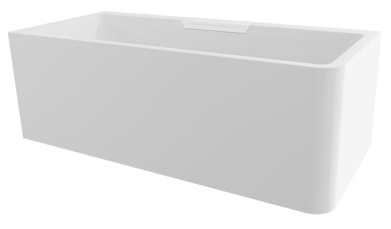 CASCATA L MONOLITH obdélníková vana 180x80x60cm, kaskáda bílá 73836ML.101