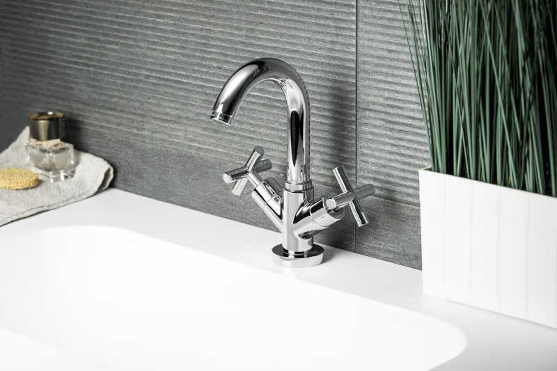 AXIA stojánková umyvadlová baterie, chrom 517/S