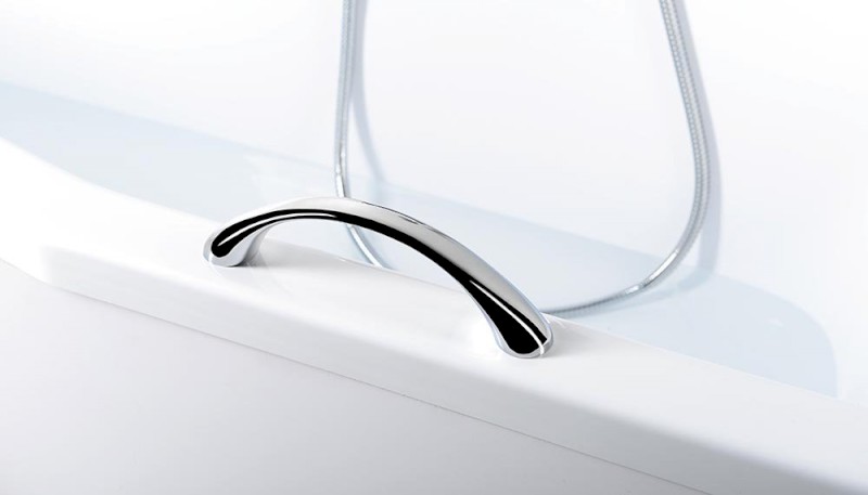 SYMMETRIC madlo do vany 240mm, chrom 250420