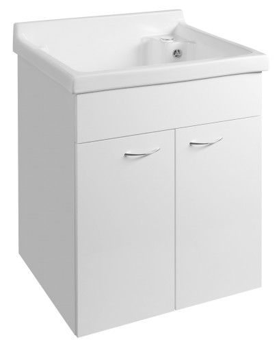 Skříňka pod výlevku 58x70x52,8cm, bílá 57037