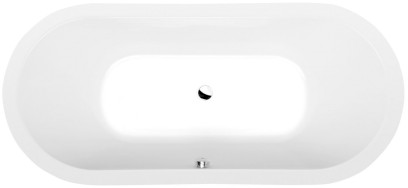 VIVA O oválná vana 175x80x47cm, bílá 79119