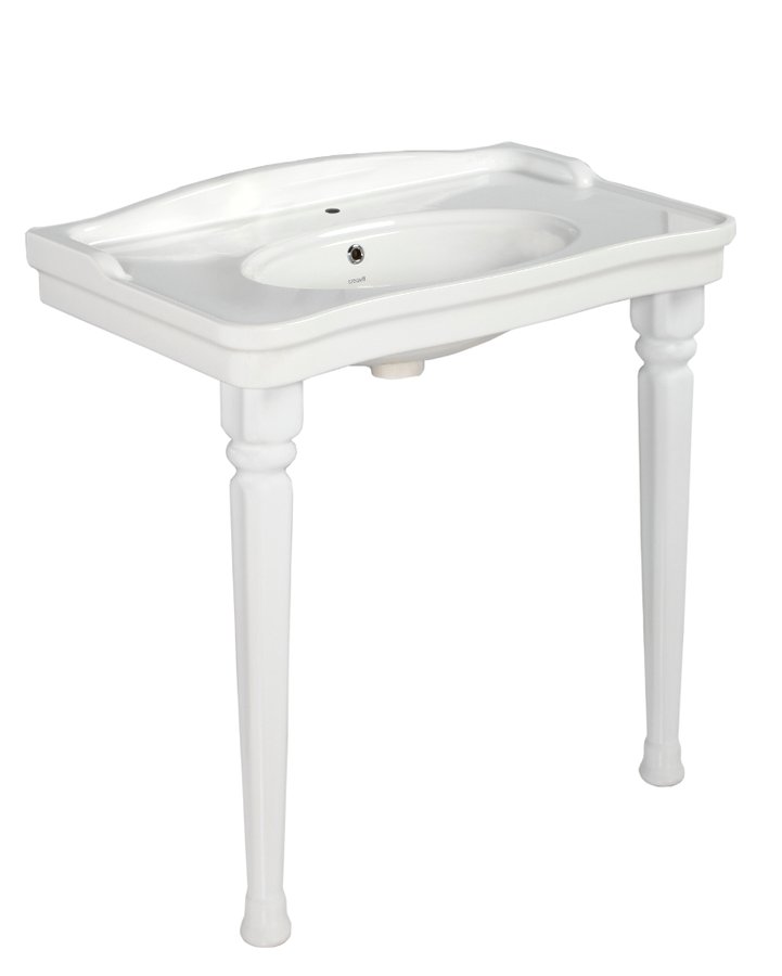 ANTIK keramické umyvadlo 80x50cm, bílá AN080