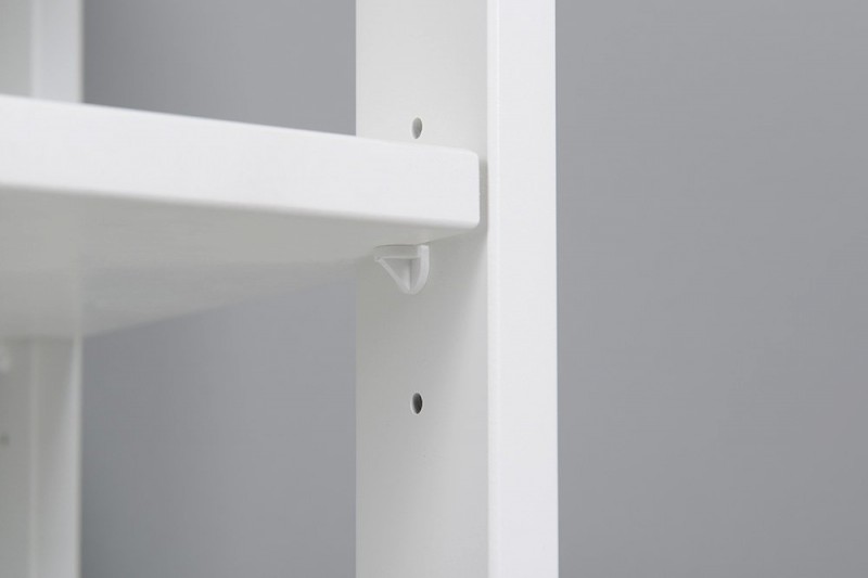 ETIDE policový regál vysoký 36x152x36 cm, bílá mat ET156