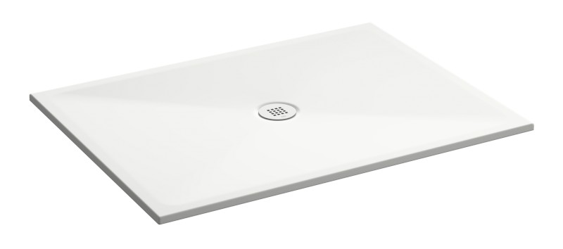 Keramická sprchová vanička, obdélník 120x90x2cm, bílá mat 46120909