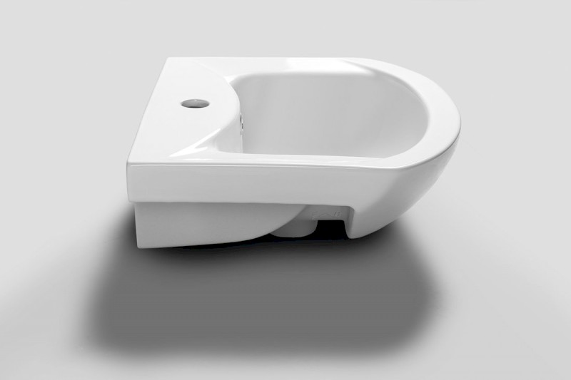 ZERO 45 keramické umyvadlo nábytkové 45,5x40cm, bílá 6045