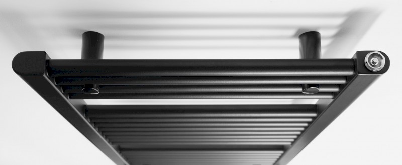 DIRECT otopné těleso s bočním připojením 450x960mm, černá mat ILR94B