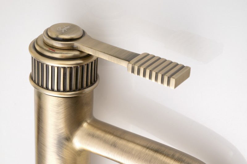 VERSI stojánková umyvadlová baterie, bronz RV002/18