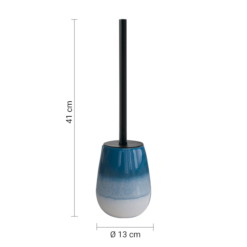 SHEJLA WC štětka na postavení, modrá SJ3305
