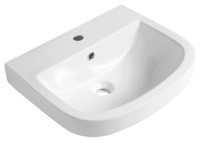 VIBRANT keramické umyvadlo 51x42cm, bílá 201.095.0
