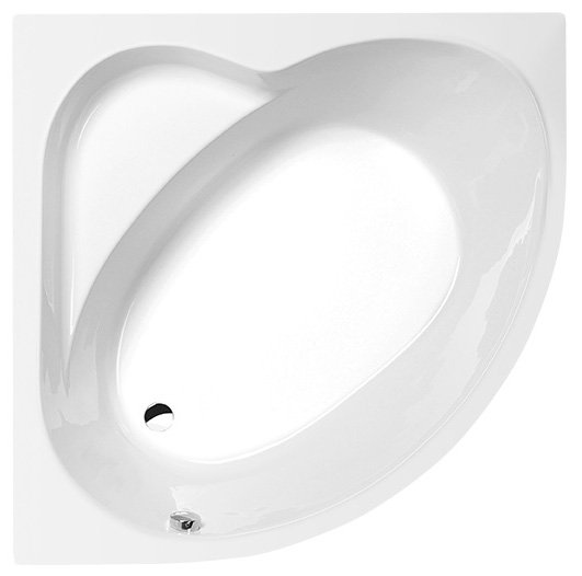 SIRIUS rohová vana 130x130x43cm, bílá 49111