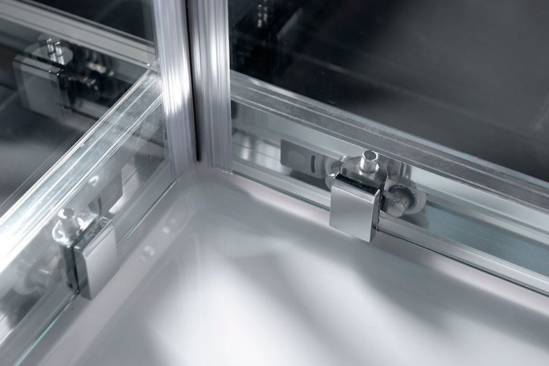 EASY obdélníková sprchová zástěna 900x800mm, čiré sklo EL5315