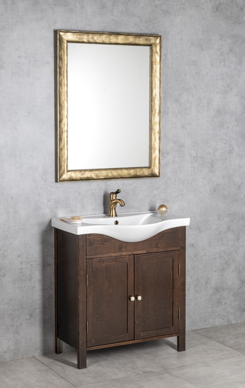 ZARA 80 keramické umyvadlo nábytkové 79,5x46cm, bílá 10080