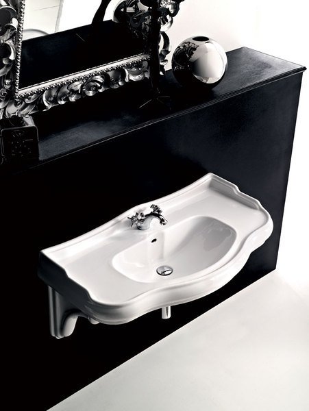 RETRO keramické umyvadlo 100x54,5cm, bílá 105001